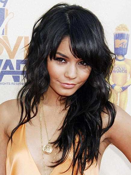 vanessa hudgens haircut. vanessa hudgens haircut with