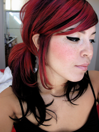 red hair girl from victorious. Stylist Lorri Goddard-Clark shares 2010 hair 2010 Red Hair Color Ideas