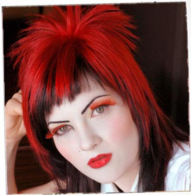 girl punk hairstyle pictures