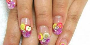 Summer nail art